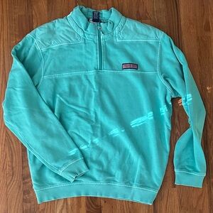 Vineyard Vines Half-Zip Shep Shirt Mens Medium